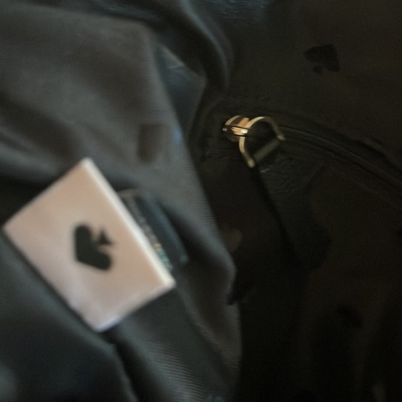 NWT-Kate Spade Nylon Black Tote-Reg-$249 - Picture 10 of 14